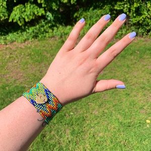 Juicy Couture Elastic Beaded Cuff